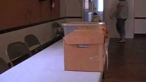 ES&S voting equipment demonstration - Camera 3