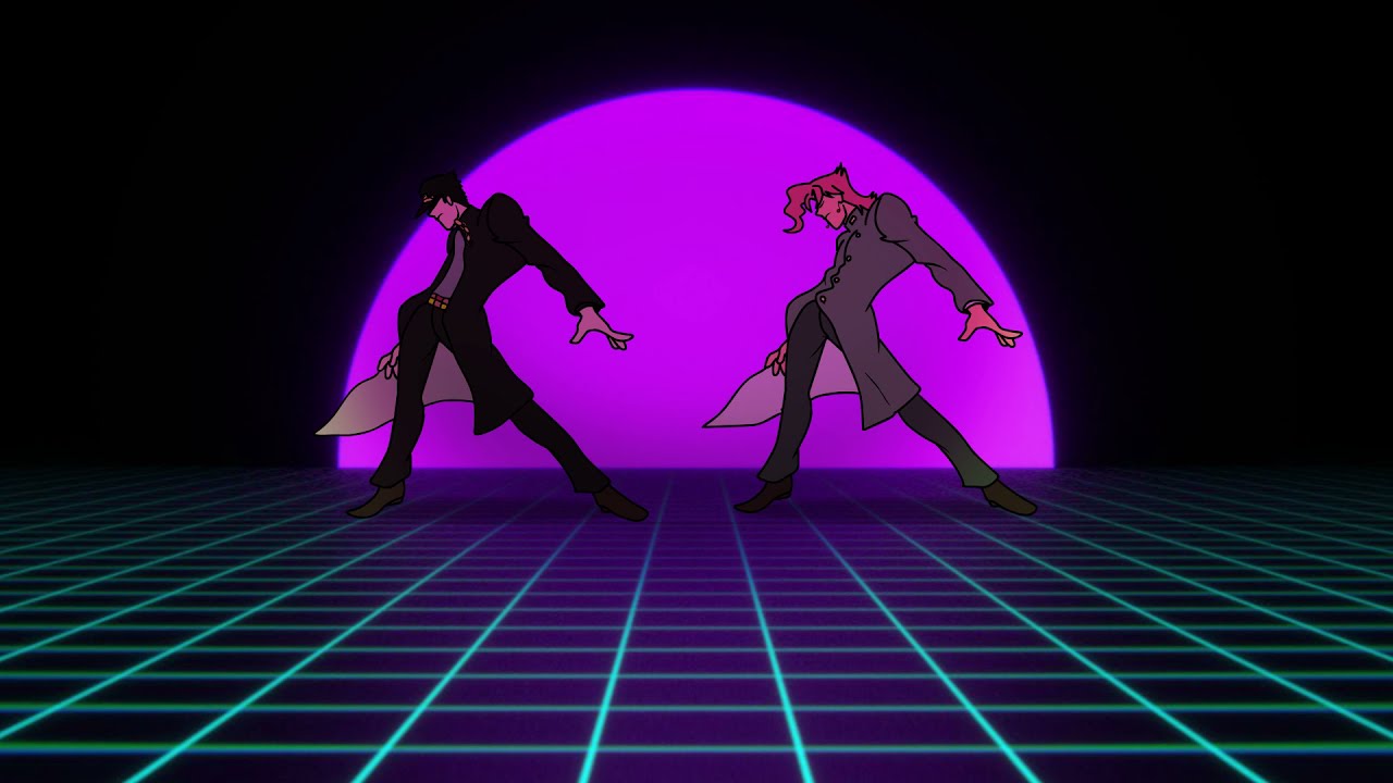 Kakyoin and Jotaro goes rero rero