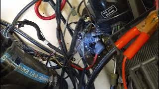 Mercruiser Mercury trim pump troubleshooting on a Formula