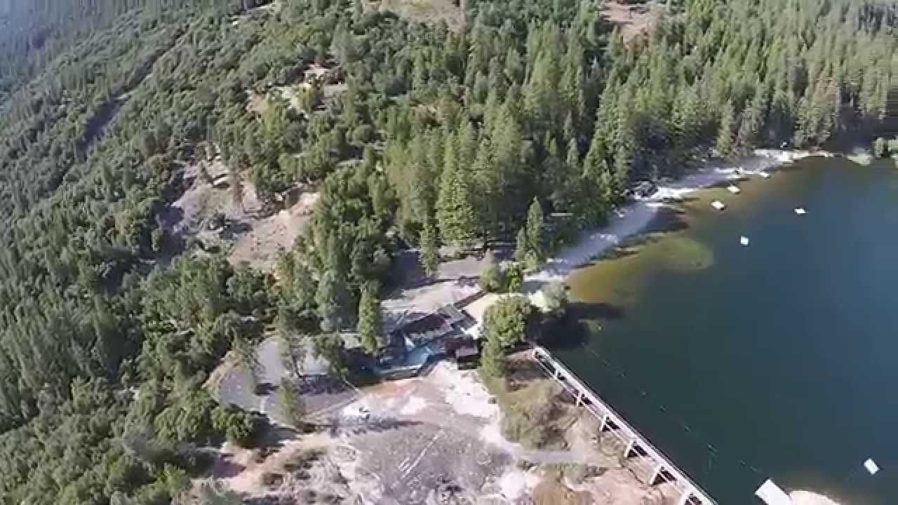 Twain Harte Lake Aerial Drone video YouTube