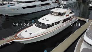 84’ 2007 West Bay Yacht Fisherman | Freedom Marine International Yacht Sales