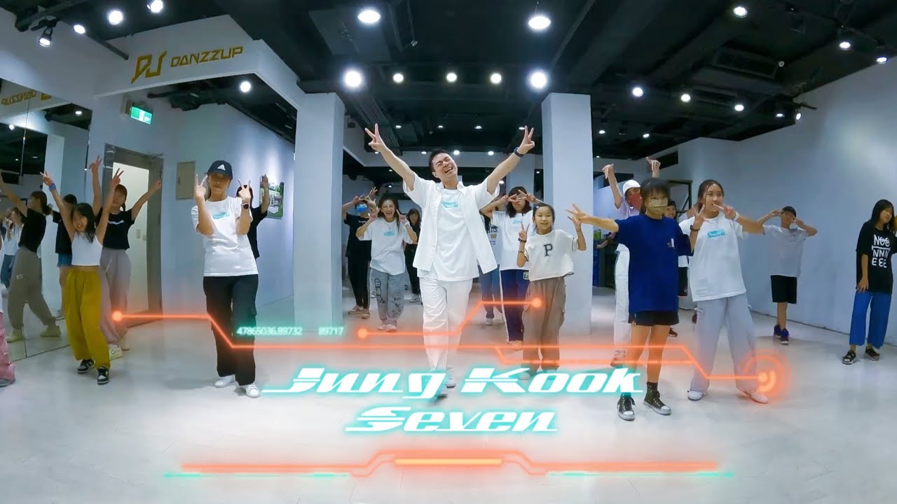 Jung Kook - Seven / 小霖老師 (週二班) / 簡易MV舞蹈版 / 初級跳舞課