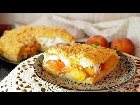 Сочный каждый ломтик. ПЕРСИКОВЫЙ ПИРОГ 'ПЛЕСНЯК'