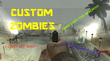 Worst Beach EVER?? - Custom World at War Zombies Ep.9