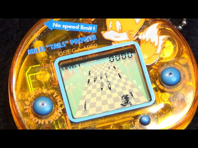 【当時物・レア】セガソニック ザ・ヘッジホッグ ミニLCDゲーム レトロ 電子ゲーム】ソニック ザ ヘッジホック テイルス LCDゲーム