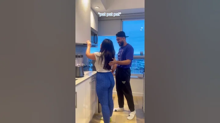 Surprising my boyfriend with the VIRAL TikTok legg...