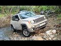 #Jeep Renegade Trailhawk River Crossing vs Fj Cruiser ,Land Cruiser and Jeep Liberty