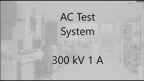 MPA-TVN - High Voltage Technology – No. 2 – HV AC Test System (300 kV)