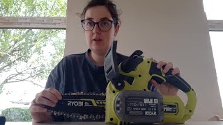 ONE+™ 18V 20cm Compacte Accu Kettingzaag (incl. accu & lader): Chantal’s klantenreview - RYOBI®