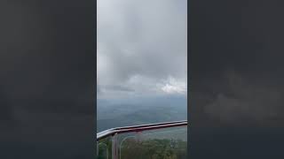 Вид с колеса обозрения на горе Ахун, Сочи