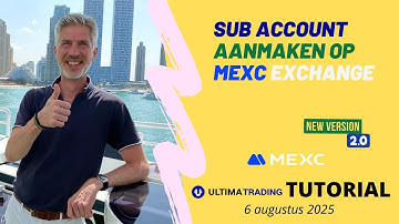✳️ Tutorial Sub Account aanmaken op MEXC Exchange. Zie hoe je dat doet!