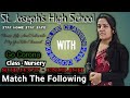 Match the Following-English-23-7-20-By Khushboo Mehta