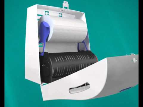 Slimroll dispenser animation - YouTube