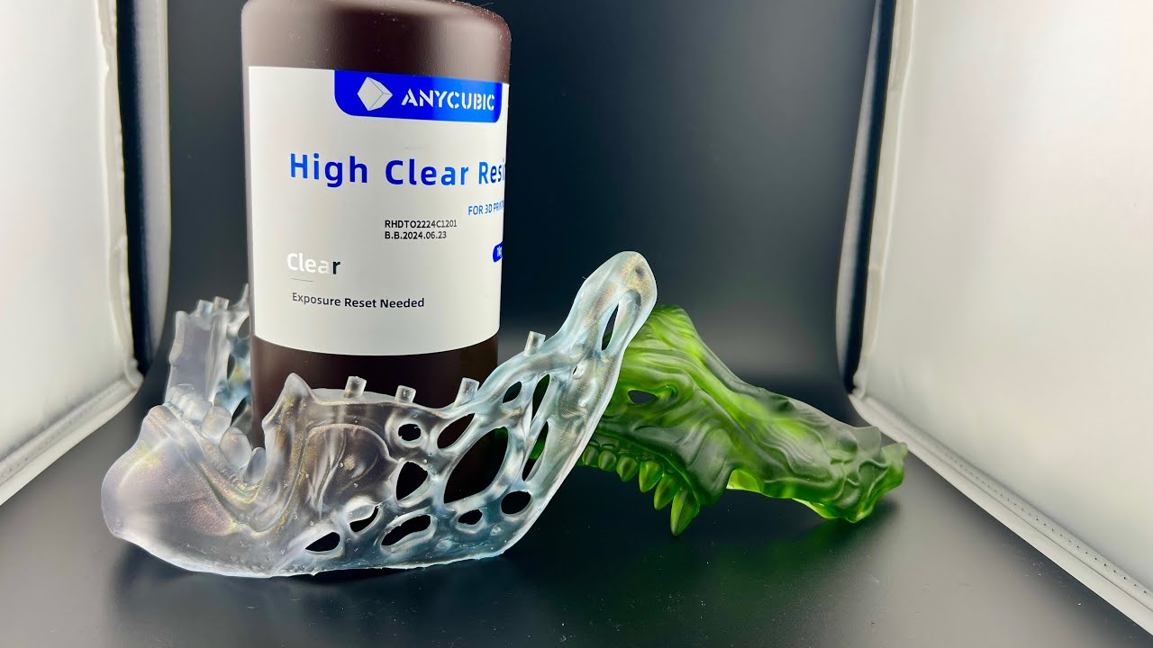 Transparent 3D Printing: Guide to Anycubic High Clear Resin