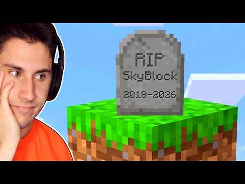 THE END of Minecraft SkyBlock Forever...