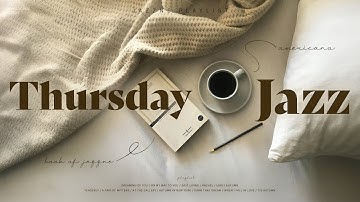 Playlist | 목요일 재즈와 함께하는 독서 놀이🛋️ | 집중이 저절로 되는 부드럽고 감각적인 겨울 재즈 | 텍스트 힙 📖🖌️🎧 | Thursday Jazz