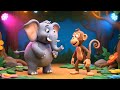 “हाथी और जादुई जंगल 🌴 | Kids Animation Story”kids cartoon, hindi cartoon, elephant story, jungle
