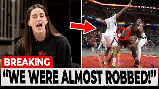 Caitlin Clark FURIOUS As WNBA Referees RIGGED Indiana Fever TO LOSE Against A’ja Wilson LV Aces