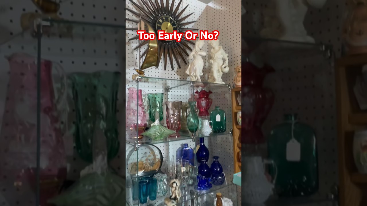 Antique Booth Archives! Too Early Though? 