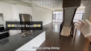 What Your Money Can Rent #1 -$3400 Rent For Townhouse In Toronto (Richmond Hill) - Tour And Details