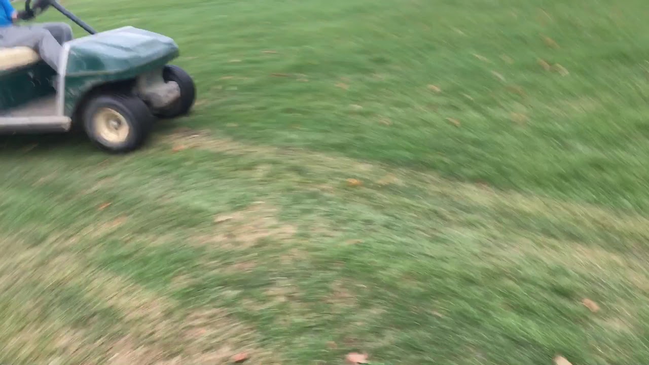 Drifting a Golf Cart YouTube