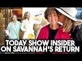 Savannah Guthrie Returns to TODAY as Mystery Around Her Mother Deepens | Nancy Guthrie Missing