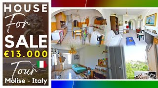 Cheap house in good condition for sale, in Molise, Italy. €13K | One bedroom and two bathrooms
