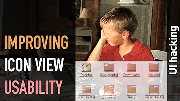 UI hacking: File Manager icon view usability improvements