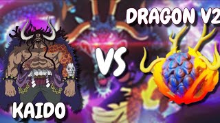 Soloing Kaido With Dragon V2 ( Uo Uo No Mi ). Fruit BattleGrounds