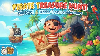 🗺️ We Found a SECRET Treasure Map! 🏴‍☠️ Pirate Adventure for Kids
