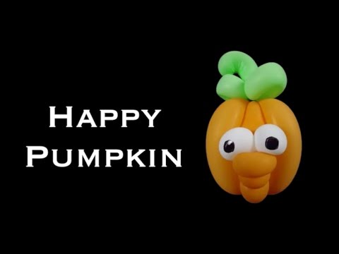Happy Pumpkin Balloon Twisting Instructions