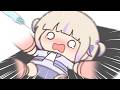 【手描き】注射が苦手過ぎるばんちょー【轟はじめ/大空スバル/ホロライブ】