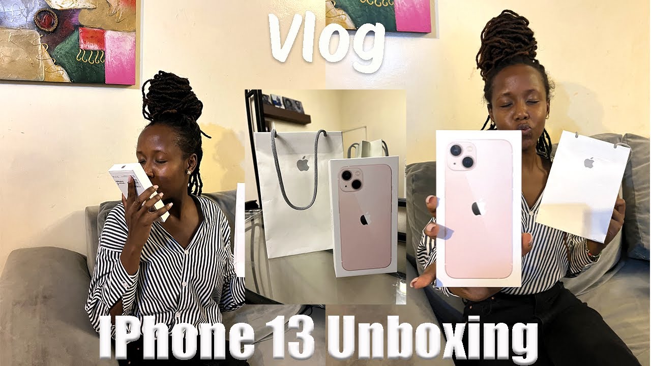 Pink IPhone 13 Unboxing 2024 (256GB) - Imported from the UK