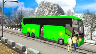 Snow Off-Road Hill Bus Driving (by MobilMinds Apps) New Bus Simulator 2017 - Best Android Games 2017 screenshot 4