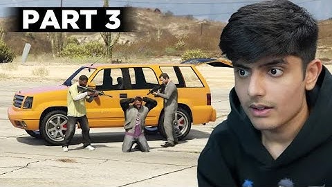FRANKLIN AND LAMAR KIDNAPPED BIGGEST MAFIA ( hindi dubbed ). GTA 5 GAMEPLAY PART 3