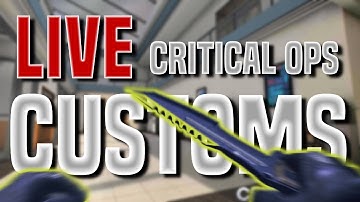 Show YOUR SKILL! CUSTOM 8 VS 8 DEFUSE | Critical Ops