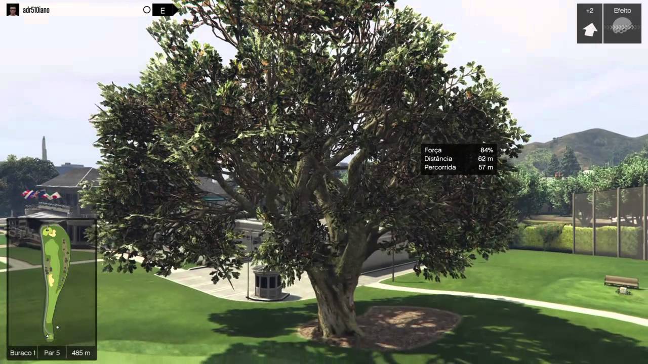 Grand Theft Auto V_tentar joga um golfe - YouTube