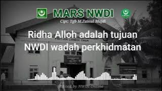 Karaoke version lagu MARS NWDI Ciptaan Tgb M.Zainul Majdi ( no vocal )