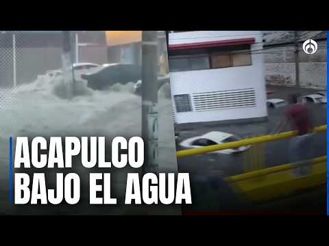 Acapulco Underwater! Simón Causes Chaos and Flooding