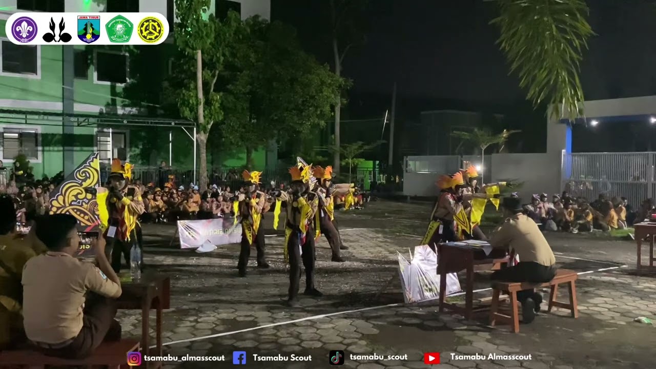 Juara 1 Yel Yel Kreasi Regu Geranium dalam Event LOPSSTER XI Tahun 2024