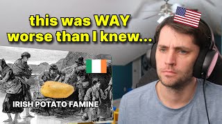 American reacts to The Irish Potato Famine