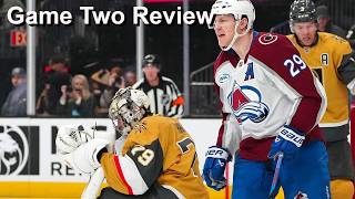 Game Two Review: Golden Knights vs Avalanche