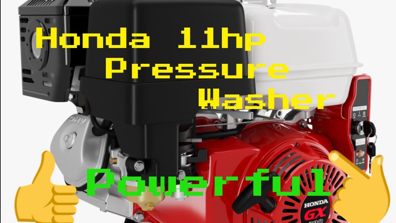 Honda 11hp gx340 pressure washer with cat pump YouTube