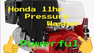 Honda 11hp gx340 pressure washer with cat pump