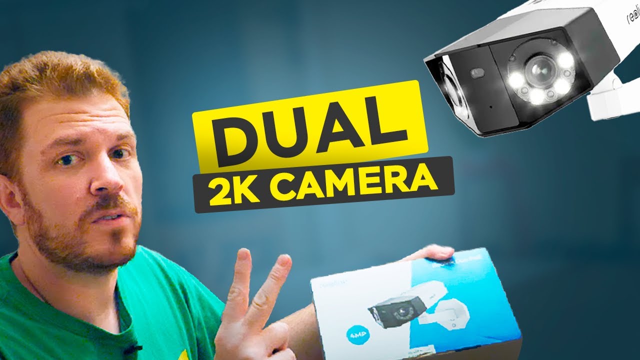 Reolink Duo WiFi Unboxing  2K Dual-Lens WiFi Camera with 150° Ultra Wide  View 