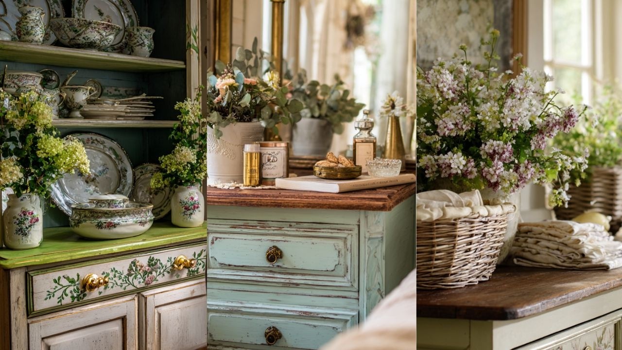Spring Decorating Ideas That Bring Vintage Furniture Back to Life - YouTube