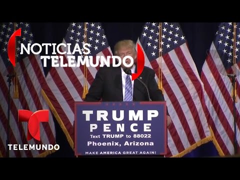 Trump: Vamos a construir el muro y México va a pagar por él | Noticias | Noticias Telemundo