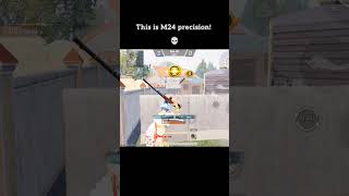 Clean M24 precision! 🎯💀 Rate 1-10? 👇#pubg #pubgmobile #m24 #pubgclips #gaming