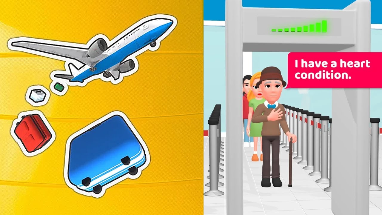 Airport Simulator 3D - All Levels GamePlay Walkthrough