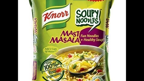 Akash Fully Automatic Horizontal Flow Wrap Machine - Knor Soupy Noodles Full